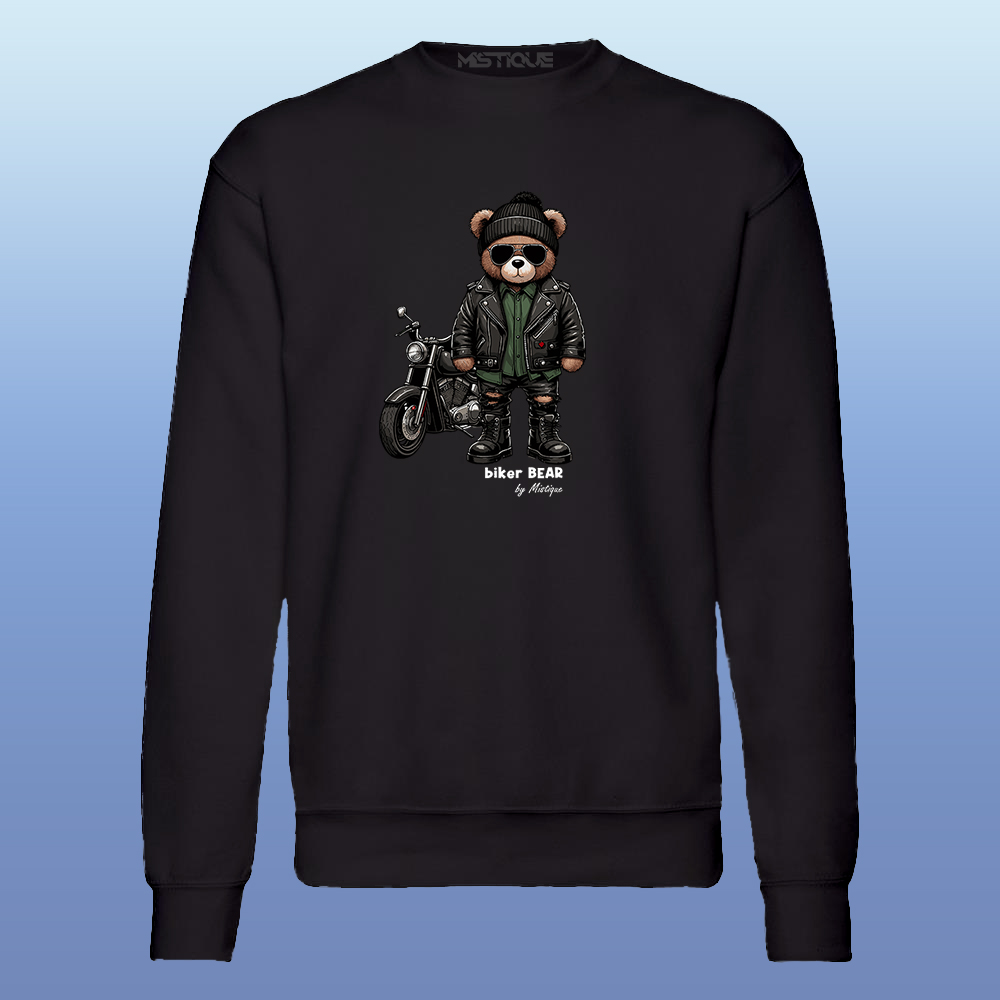 biker bear by mistique crni pulover