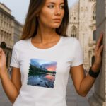 majica s personaliziranom fotografijom i artističkim obrubom #Mistique #MistiqueStyle #tvojaslika #personaliziranapoklonmajica