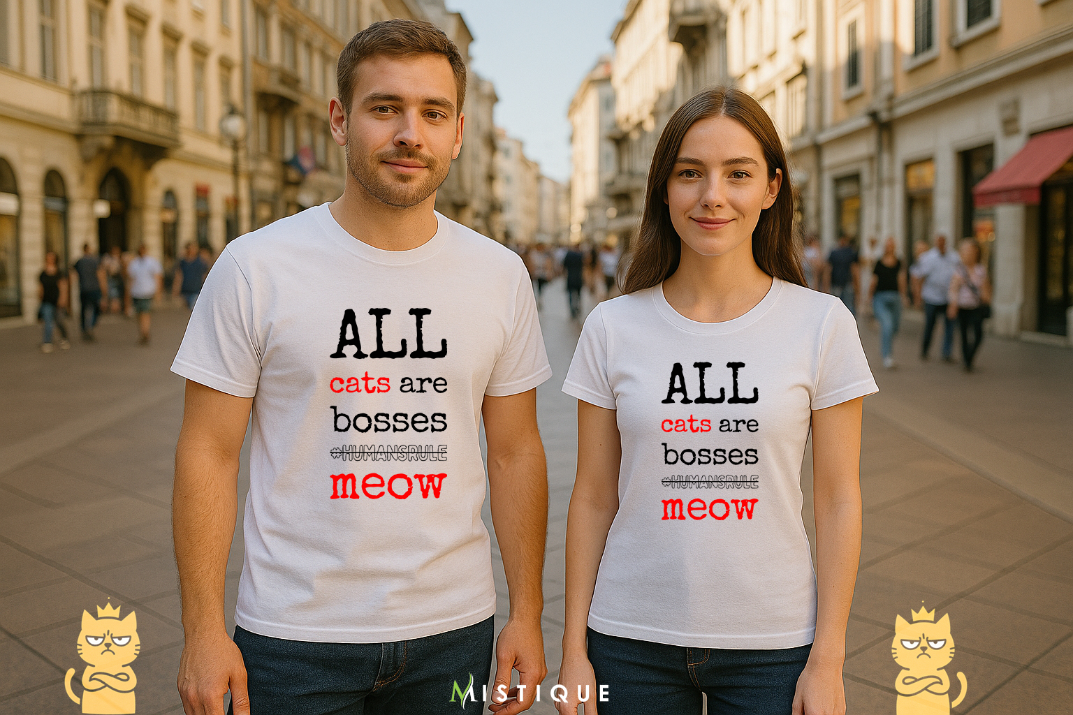 All Cats Are Bosses majica #Mistique #MistiqueStyle