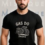 Gas do daske majica – crna bajkerska majica s moto dizajnom #Mistique #MistiqueStyle