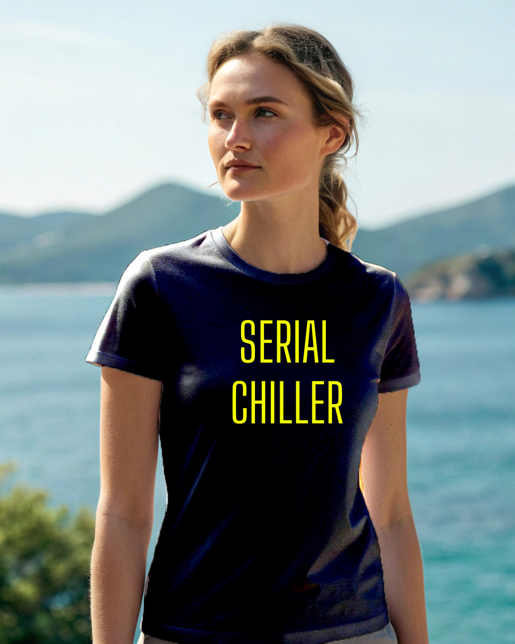 Serial Chiller majica crna #Mistique #MistiqueStyle