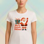 Božićni PMS božićna majica za žene Mistique