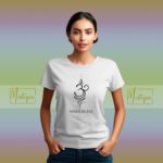 Elegantna ženska majica Inner Peace iz Mistique kolekcije, minimalistički dizajn s profinjenim linijama.