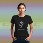 Elegantna ženska majica Inner Peace iz Mistique kolekcije, minimalistički dizajn s profinjenim linijama.