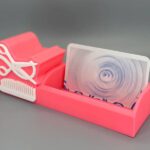 Stalak za vizitke za frizerski salon s personaliziranim imenom salona