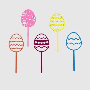 uskrsni topperi za kolačiće u obliku uskrsnih jaja
