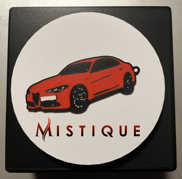 privjesak s vašim autom personalizirani 3d privjesak