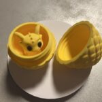 mini zmajevo jaje s iznenađenjem u raznim bojama