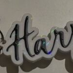 Personalizirani 3D privjesak s imenom Premium