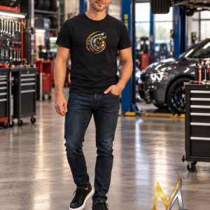 Majica s turbinom za ljubitelje automobila